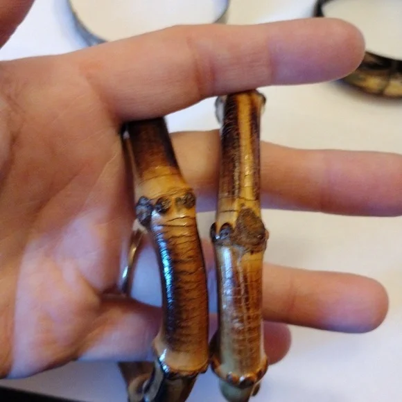 SOLD!! Vintage Bundle of 6 Beautiful Bangle & Cuff Bracelets! - Picture 5 of 12